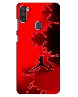 Чехол для Samsung Galaxy M11 с картинкой «Jordan Red Smoke» Чехол для Samsung Galaxy M11 с картинкой «Jordan Red Smoke»