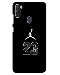 Чехол для Samsung Galaxy M11 с картинкой «Jordan Flight 23» Чехол для Samsung Galaxy M11 с картинкой «Jordan Flight 23»