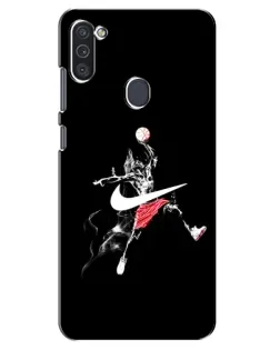 Чехол для Samsung Galaxy M11 с картинкой «Jordan Jumpman» Чехол для Samsung Galaxy M11 с картинкой «Jordan Jumpman»