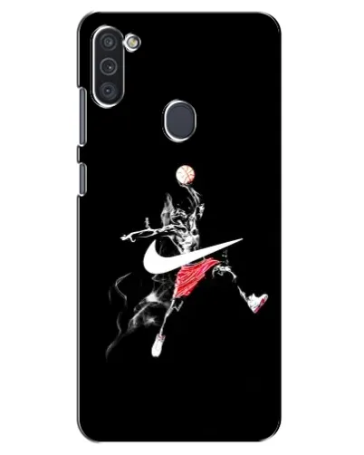 Чехол для Samsung Galaxy M11 с картинкой «Jordan Jumpman» Чехол для Samsung Galaxy M11 с картинкой «Jordan Jumpman»