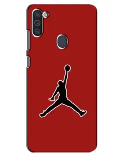 Чехол для Samsung Galaxy M11 с картинкой «Jordan Red Back» Чехол для Samsung Galaxy M11 с картинкой «Jordan Red Back»