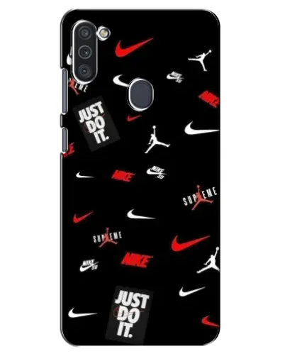 Чехол для Samsung Galaxy M11 с картинкой «Nike Mix Pattern» Чехол для Samsung Galaxy M11 с картинкой «Nike Mix Pattern»