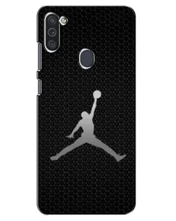 Чехол для Samsung Galaxy M11 с картинкой «Jordan Dark Carbon» Чехол для Samsung Galaxy M11 с картинкой «Jordan Dark Carbon»