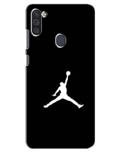 Чехол для Samsung Galaxy M11 с картинкой «Jordan Silhouette» Чехол для Samsung Galaxy M11 с картинкой «Jordan Silhouette»