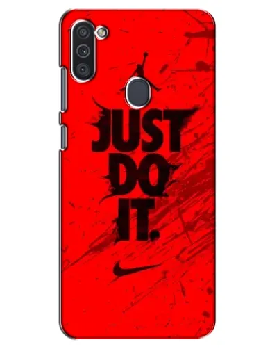 Чехол для Samsung Galaxy M11 с картинкой «Nike Just Do It» Чехол для Samsung Galaxy M11 с картинкой «Nike Just Do It»