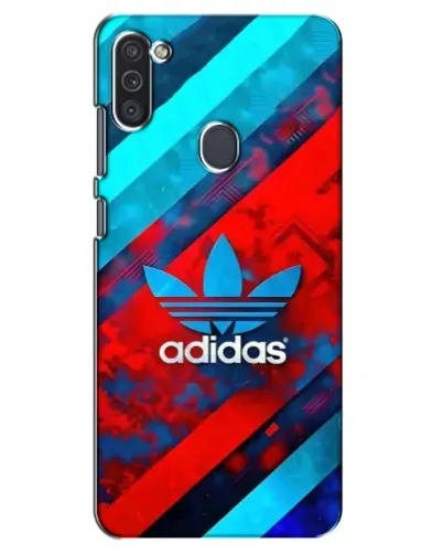 Чехол для Samsung Galaxy M11 с картинкой «Абстракция Adidas»