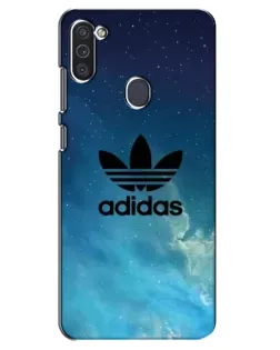 Чехол для Samsung Galaxy M11 с картинкой «Adidas Stone Logo»