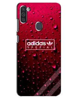 Чехол для Samsung Galaxy M11 с картинкой «Adidas Gold Marble»
