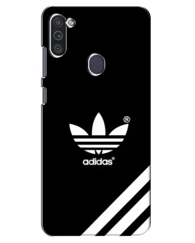 Чехол для Samsung Galaxy M11 с картинкой «Adidas с диагональными полосами»