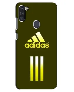 Чехол для Samsung Galaxy M11 с картинкой «Оливковый градиент Adidas»