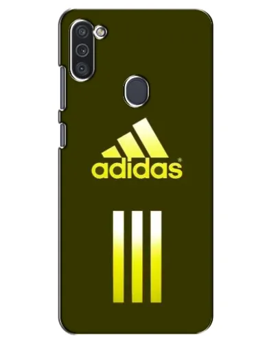 Чехол для Samsung Galaxy M11 с картинкой «Оливковый градиент Adidas»