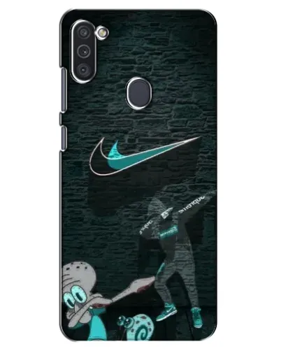 Чехол для Samsung Galaxy M11 с картинкой «Спортивный арт Nike»