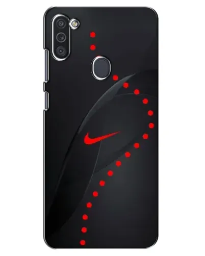 Чехол для Samsung Galaxy M11 с картинкой «Абстрактный дизайн Nike»