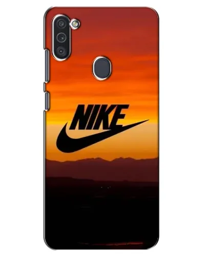 Чехол для Samsung Galaxy M11 с картинкой «Nike — вечерний горизонт»