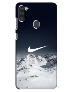 Чохол для Samsung Galaxy M11 з картинкою «Nike — зимові гори» Чохол для Samsung Galaxy M11 з картинкою «Nike — зимові гори»