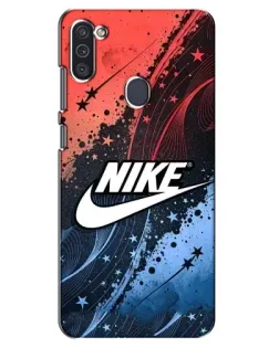 Чохол для Samsung Galaxy M11 з картинкою «Градієнтний принт Найк» Чохол для Samsung Galaxy M11 з картинкою «Градієнтний принт Найк»