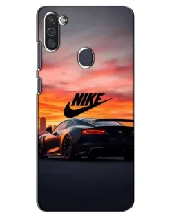 Чохол для Samsung Galaxy M11 з картинкою «Nike та суперкар» Чохол для Samsung Galaxy M11 з картинкою «Nike та суперкар»