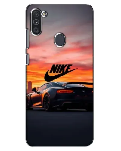 Чехол для Samsung Galaxy M11 с картинкой «Nike и суперкар»