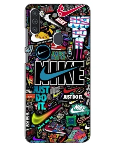 Чехол для Samsung Galaxy M11 с картинкой «Яркий коллаж Nike» Чехол для Samsung Galaxy M11 с картинкой «Яркий коллаж Nike»