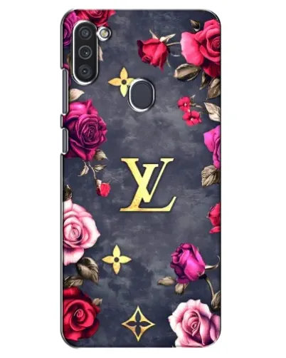 Чехол для Samsung Galaxy M11 с картинкой «Цветочный Louis Vuitton»