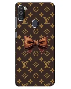 Чехол для Samsung Galaxy M11 с картинкой «LV с бантом» Чехол для Samsung Galaxy M11 с картинкой «LV с бантом»