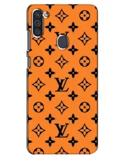 Чехол для Samsung Galaxy M11 с картинкой «Оранжевый стиль LV» Чехол для Samsung Galaxy M11 с картинкой «Оранжевый стиль LV»