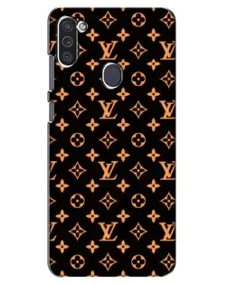 Чехол для Samsung Galaxy M11 с картинкой «Золотая монограмма LV» Чехол для Samsung Galaxy M11 с картинкой «Золотая монограмма LV»