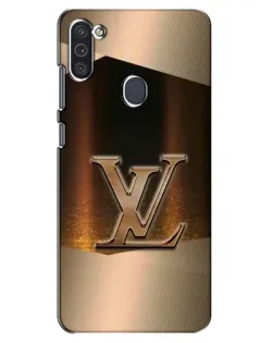 Чехол для Samsung Galaxy M11 с картинкой «LV — золотое сияние» Чехол для Samsung Galaxy M11 с картинкой «LV — золотое сияние»