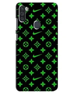 Чехол для Samsung Galaxy M11 с картинкой «Неоновый принт LV» Чехол для Samsung Galaxy M11 с картинкой «Неоновый принт LV»