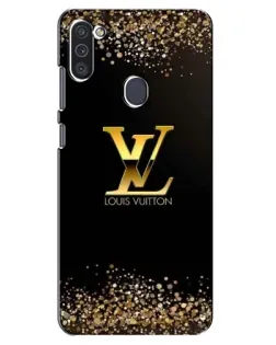 Чехол для Samsung Galaxy M11 с картинкой «LV — золотые искры» Чехол для Samsung Galaxy M11 с картинкой «LV — золотые искры»