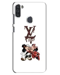 Чехол для Samsung Galaxy M11 с картинкой «LV и Микки Маус» Чехол для Samsung Galaxy M11 с картинкой «LV и Микки Маус»