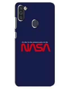 Чехол для Samsung Galaxy M11 с картинкой «NASA — глубокий космос»