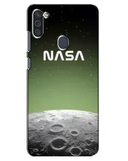 Чехол для Samsung Galaxy M11 с картинкой «NASA — лунный градиент»