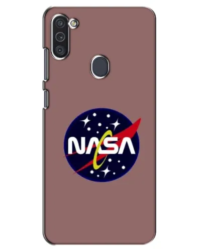Чехол для Samsung Galaxy M11 с картинкой «NASA — ретро космос» Чехол для Samsung Galaxy M11 с картинкой «NASA — ретро космос»
