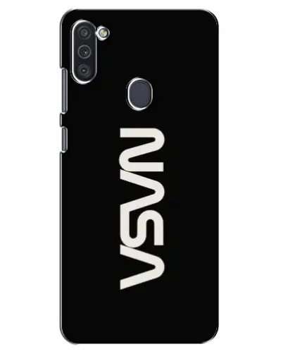 Чехол для Samsung Galaxy M11 с картинкой «NASA — вертикальный логотип» Чехол для Samsung Galaxy M11 с картинкой «NASA — вертикальный логотип»