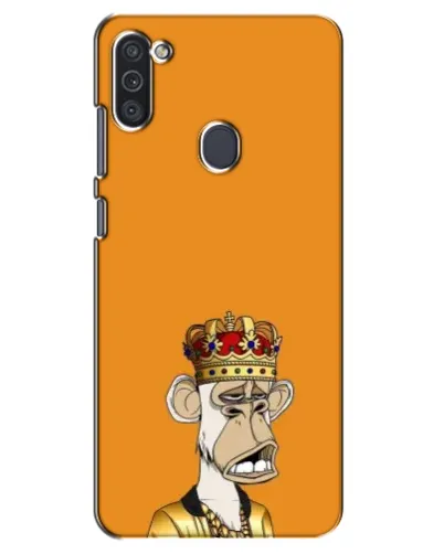 Чехол для Samsung Galaxy M11 с картинкой «Золотая обезьяна Bored Ape» Чехол для Samsung Galaxy M11 с картинкой «Золотая обезьяна Bored Ape»