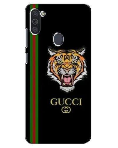 Чехол для Samsung Galaxy M11 с картинкой «Тигр Gucci»