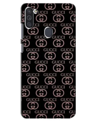 Чехол для Samsung Galaxy M11 с картинкой «Классическая монограмма Gucci»