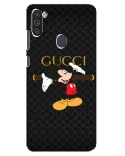 Чехол для Samsung Galaxy M11 с картинкой «Микки Маус Gucci»