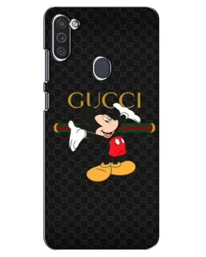 Чехол для Samsung Galaxy M11 с картинкой «Микки Маус Gucci»
