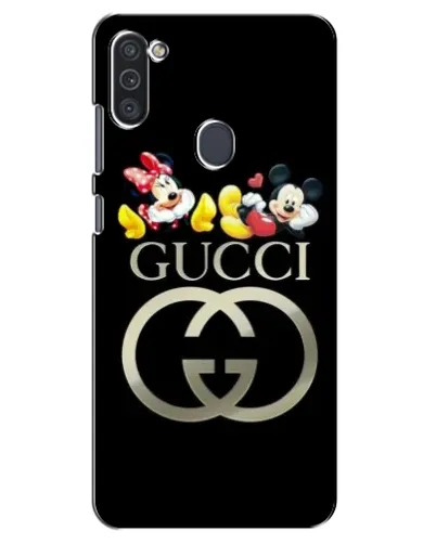 Чехол для Samsung Galaxy M11 с картинкой «Gucci — герои Disney»