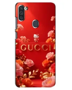 Чехол для Samsung Galaxy M11 с картинкой «Gucci — золотой сад»