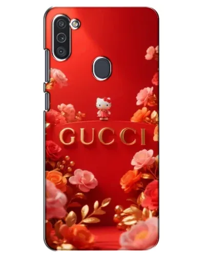 Чехол для Samsung Galaxy M11 с картинкой «Gucci — золотой сад»