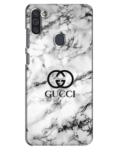 Чехол для Samsung Galaxy M11 с картинкой «Gucci — мраморный шик»