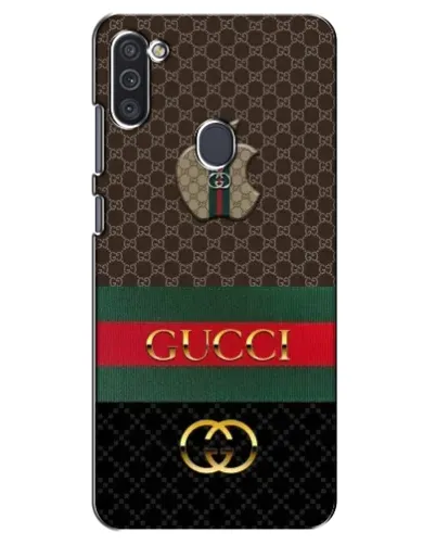 Чехол для Samsung Galaxy M11 с картинкой «Gucci — брендированный десерт»