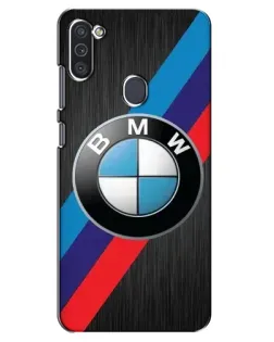 Чехол для Samsung Galaxy M11 с картинкой «BMW M-stripes стиль»