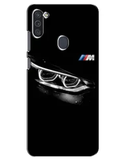 Чехол для Samsung Galaxy M11 с картинкой «BMW — взгляд тигра»