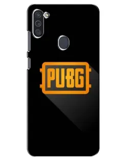 Чехол для Samsung Galaxy M11 с картинкой «PUBG — рамка лого» Чехол для Samsung Galaxy M11 с картинкой «PUBG — рамка лого»