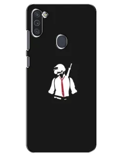 Чехол для Samsung Galaxy M11 с картинкой «PUBG — силуэт воина» Чехол для Samsung Galaxy M11 с картинкой «PUBG — силуэт воина»