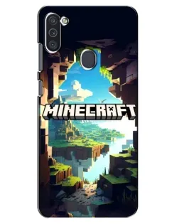 Чохол для Samsung Galaxy M11 з картинкою «Печера Майнкрафт» Чохол для Samsung Galaxy M11 з картинкою «Печера Майнкрафт»